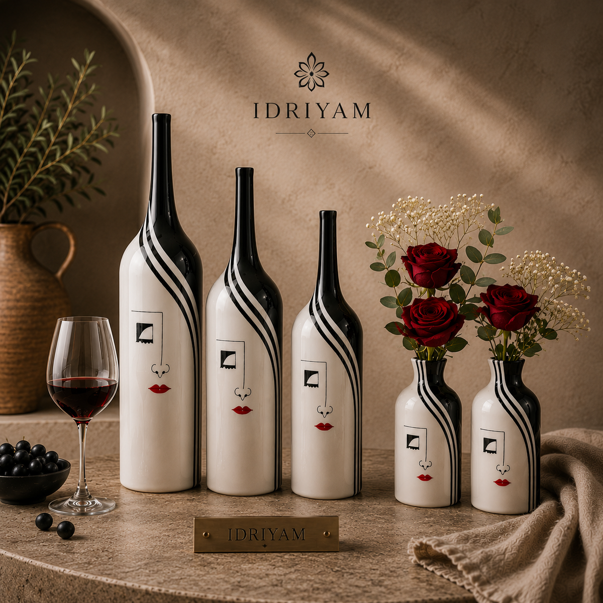 Decorative Art Bottle