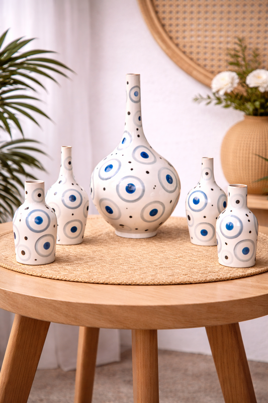 Handmade Moroccan Clay Vase