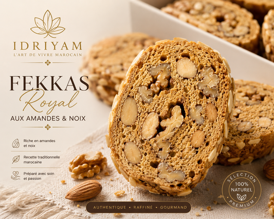 FEKKAS Royal aux Amandes et Noix
