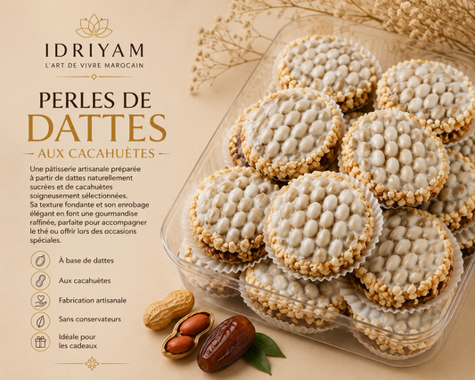 Perles de Dattes (aux cacahuètes)
